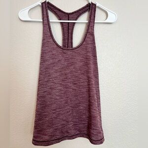Lululemon Vintage Racerback Tank Top in Heather Plum Size 2/4